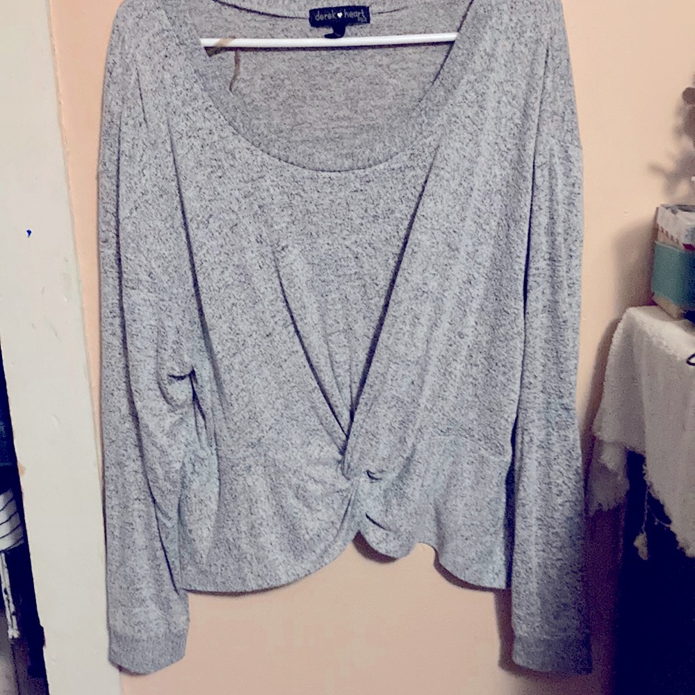 Women’s crop top sweater